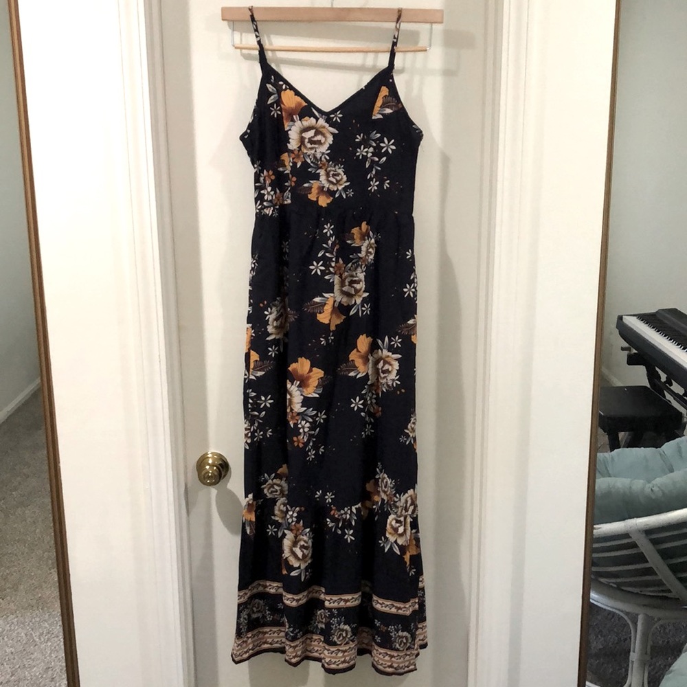 Floral maxi dress